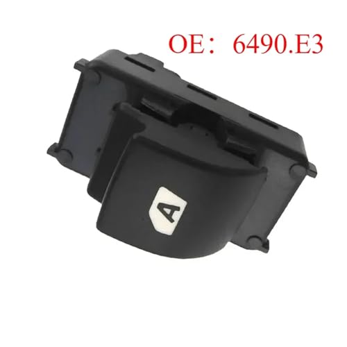 Interrupteur de vitre électrique passager 6490.E3 bouton commande lève-vitre - 2