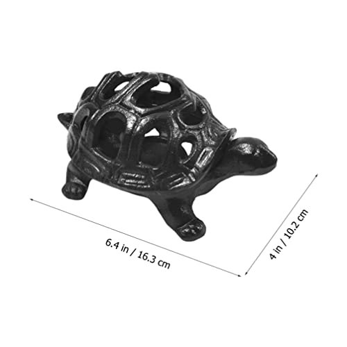 Fomiyes Tea Lights Candles Vintage Tealight Candle Holder Tortoise Shape Iron Candle Stand Metal Turtle Figurine Statue Cone Incense Burner For Home Office Table Centerpiece Decor Retro Decor #TOP6