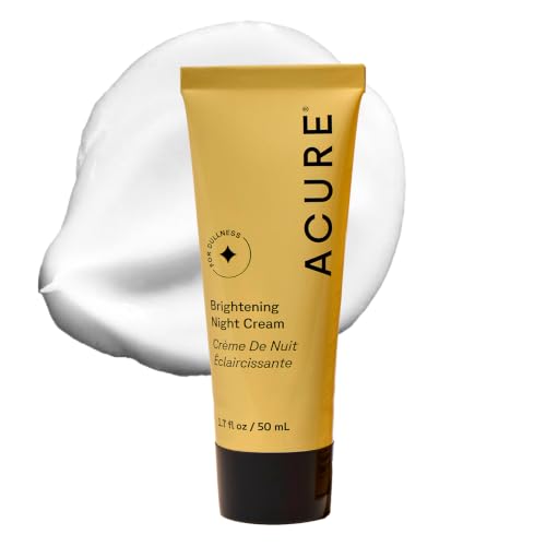 Acure Brightening Night Cream - Echinacea & Argan Oil - 1.7 fl oz
