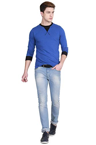 Image of fanideaz Men's Cotton Full Sleeve Henley T Shirts for Men