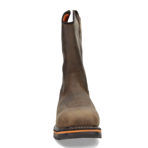 Timberland PRO Timberland PRO Men's True Grit Pull On Composite Safety Toe Waterproof Industrial Western Work Boot, Turkish Coffee-2024 NEW, 10.5 M US