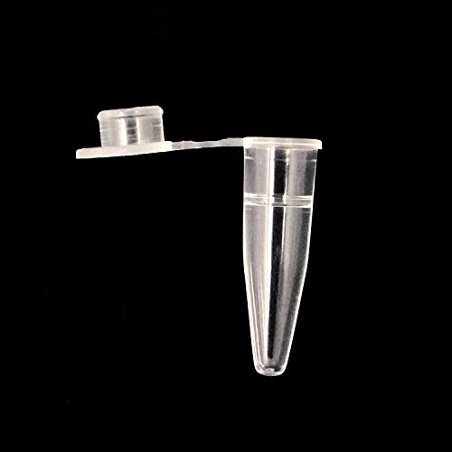 Honbay 1000PCS 0.2ml Disposable Micro Centrifuge Tubes with Attached Lid
