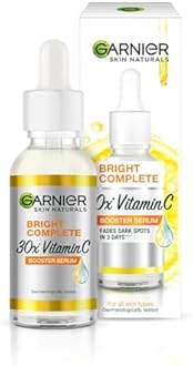 Garnier Bright Complete VITAMIN C Booster Face Serum, 30ml