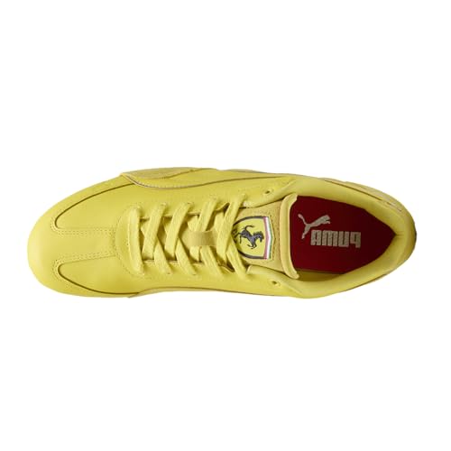 PUMA Mens Scuderia Ferrari Speedcat Sneakers Shoes Casual - Yellow4