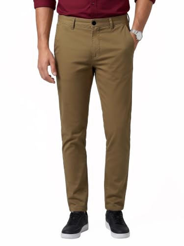 Image of Beyoung Cotton Lycra Classic Fit Chino Pants for Men | Casual Pants | Stretchable Chinos | Slant Pockets | Chino Trousers