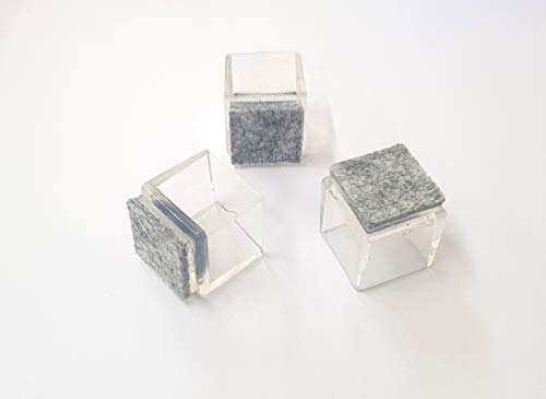 Takestop® Set 8 Pezzi Tappi SOTTOSEDIE FELTRATI