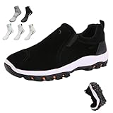 Chaussures de marche imperméables pour homme avec velcro - Chaussures de marche imperméables pour homme - Chaussures de marche pour homme - Chaussures orthopédiques pour homme - Chaussures orthopédiques pour homme - Chaussures orthopédiques pour homme - Chaussures orthopédiques pour homme