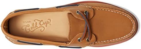 Sperry mens Gold Authentic Original 2-eye Seasonal Boat Shoe, Tan, 10 US | Image 1