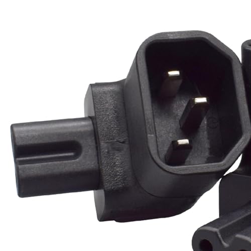 Adaptateur IEC320 C14 vers C7 brancher console sur onduleur - 2