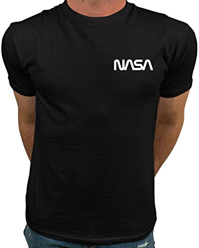 Market Trendz Official Logo NASA I Mini Pocket Logo NASA T Shirts for Men...
