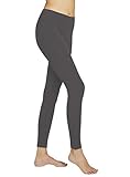  YSABEL MORA Leggings básico Gris Marengo de Algodón (M)
