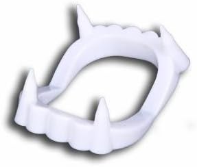 Halloween Vampire Dracula Teeth - White (Pack of 12)
