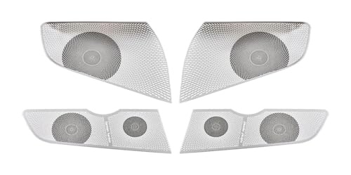 Cache-Haut-Parleur de portière Mini Cooper F60 en acier brossé élégant