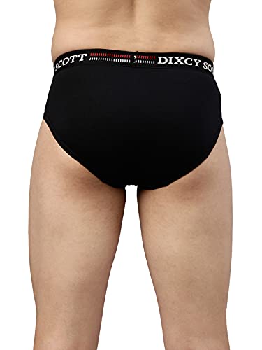 Image of Dixcy Scott Originals Replay Briefs | 100% Combed Cotton Brief for Men | Men's Underwear | Modern Mid-Waist Fit | Durable, Sweat-Absorbing Cotton-Lined Waistband | Innerwear for Man | Pack of 3