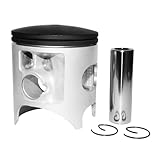 Piston cylindre moto Pour YZ250 YZ 250 2005 2006 2007 2008 2009 2010 2011 2012 2013 2014 66,4 Mm +60 67 Mm Segments Piston(67mm (Oversize 60))