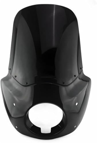 Phare de moto carénage noir 5-3/4 po pour Dyna 2006 Retro Motorcycle 15 pouces