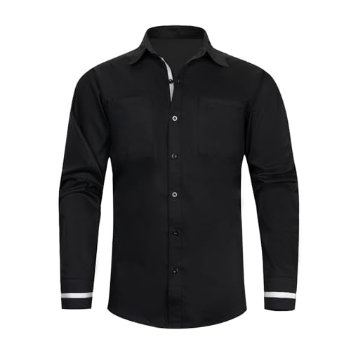 Chemise homme anti-plis AOTORR coupe régulière manches longues