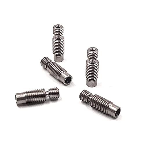 All-Metal l Heatbreak Throat for V6 RepRap 3D Printer Hotend 1.75mm (Pack of 5pcs)