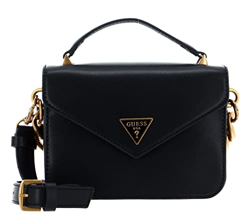 Preisvergleich Produktbild GUESS Retour Mini Top Handle Flap Black