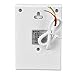 Wired Doorbell - 12V Electronic White Access Control Doorbell with Quality ABS Materials and 90dB Volume