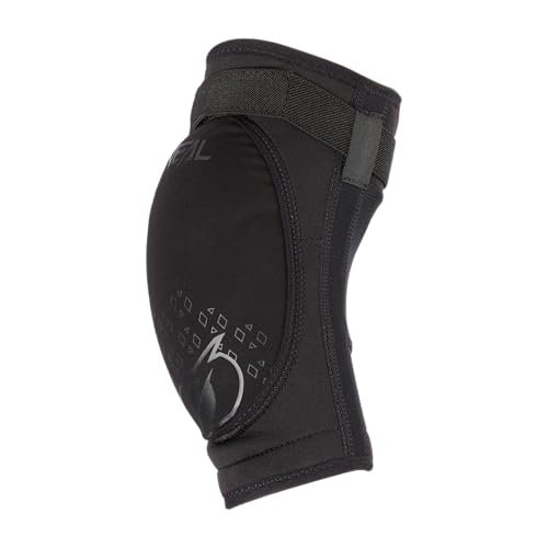 O’NEAL | Ellenbogenprotektor | BMX Mountainbike Downhill | Atmungsaktives Neopren, Leichtes und ultradünnes Konstrukt, Abriebfestes Material | Dirt Elbow Guard V.23 | Erwachsene | Schwarz | M