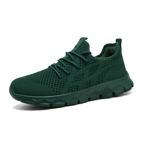 Image of DLWKIPV Men Running Shoes Men's Tennis Shoes Lightweight Breathable Fashion Sneakers Non Slip Workout Gym Shoes for Running