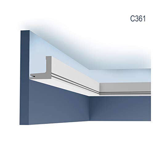 Perfil de iluminación indirecta Orac Decor C361 con un acabado arquitectónico exclusivo 4
