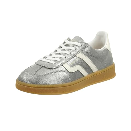 GANT FOOTWEAR Damen CUZIMA Sneaker, Silber, 42 EU