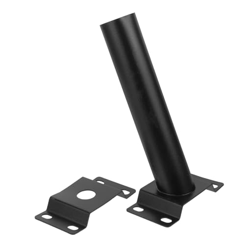 DOITOOL Soporte de Poste para Lámpara de Calle Solar de Inoxidable Brazo para Luz Exterior de Jardín Fácil Instalación Pared Accesorio para Farolas Solares de Paisajismo