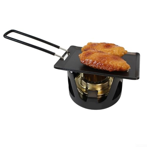 DAZZLEEX Cast Iron Griddle, Grill Pan Griddle Grill With Handles, Nonstick Plate Square Barbecue Plate Steak Grill Pan Teppanyaki - Image 2