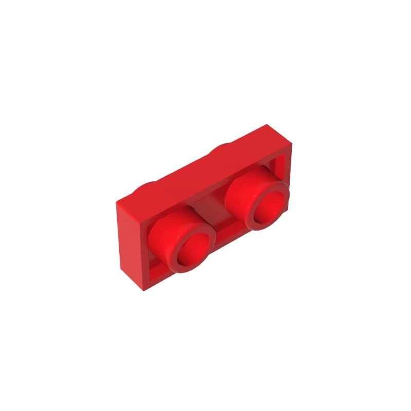GDS-1581 1x2 Double Sided Board 50PCS Compatible with Lego Toy DIY Parts and MOC Components for Major Brick Brands Color:Red — image 1