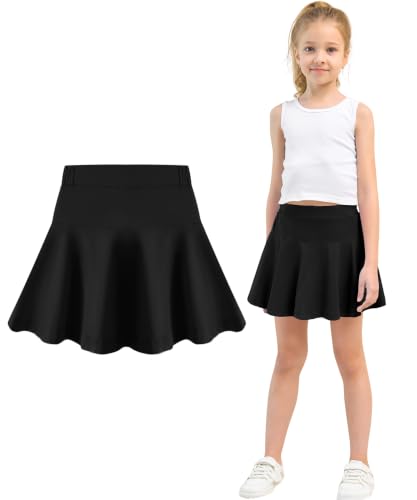 Image of Toddler Skirt Little Girls Athletic Uniform Skorts Golf Outfit Cheer Tennis Skirts with Shorts