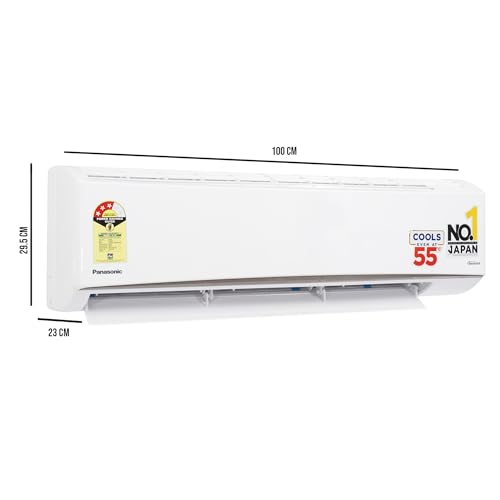 Image of Panasonic RU 7 in 1 Convertible 1.5 Ton 3Star Inverter Split,(100% Copper Condenser, CS /CU-RU18BKY-1) PM 0.1 Filter,2Way Swing,Crystal Clean Technology & Shild Blue+