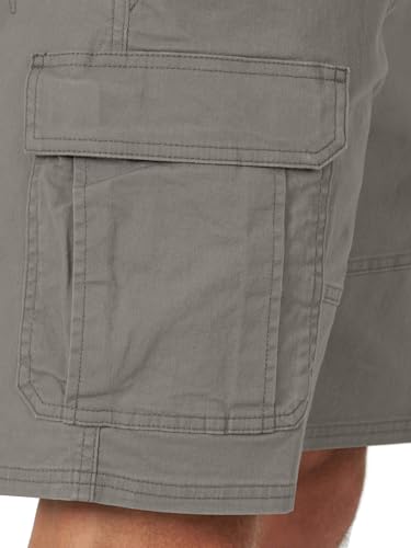 Image of AVANOVA Men's Cargo Shorts with Elastic Waist - Lightweight Cotton Casual Summer Shorts for Gym, Travel & Outdoor Wear | Multi-Pocket Comfy Fit Dailywear Bottoms ((Shorts 264)