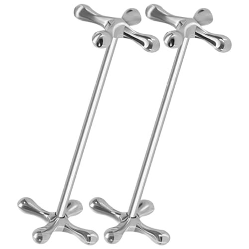 DECORNIJIA 2個 卓上装飾用フォークレスト付き創意型製箸置きカトラリーホルダー 食卓用ナイフフォークスプーンスタンド