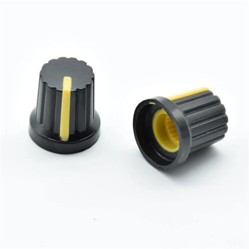 Botones de potenciometro de 6mm para renovar tus mesas de mezclas y proyectos de audio caseros