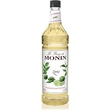 Monin Lime Drink Syrup, 1 Liter 01-0104 Category Drink Syrups
