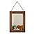 Emaison 16 X 12 Inch Rustic Wood Framed Wall Mirror with Hanging Rope for Farmhouse Decor, for Entryway, Bedroom, Bathroom, Dresser, Brown