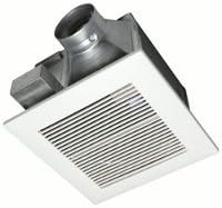 Panasonic FV-08VQ5 WhisperCeiling 80 CFM Ceiling Mounted Fan, White
