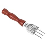 OUNONA Eisbrecher handhaben wählen Picknick-Werkzeuge Eissicherheitspickel Picknickwerkzeug Eiskratzer Eisauswahl Eispickel für zu Hause Camping-Werkzeuge Eishämmer Rostfreier Stahl