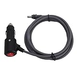 Cemaystic シガーライターアダプタケーブル 6.5ft DC12-24V – 耐水性18AWGワイヤー プラグアンドプレイ設計 トラックバス対応