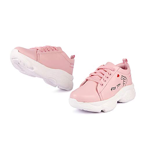 Image of Creattoes Women Lace-Up Printed Sneaker