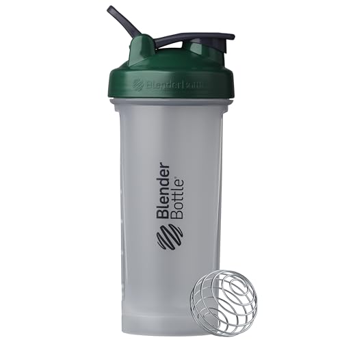 Image of BlenderBottle Classic V2 Shaker Bottle Perfect for Protein Shakes and Pre Workout, 28 oz, Green