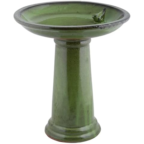 Esschert Design FB424 Ceramic Bird Bath Cover