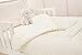 American Baby Company Heavenly Soft Minky Dot Chenille Toddler Bedding Set, Cream, 4 Piece