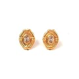 monachina dolce ricetta ORECCHINI IN ORO GIALLO 18 KT CON ZIRCONI CHIUSURA A MONACHINA