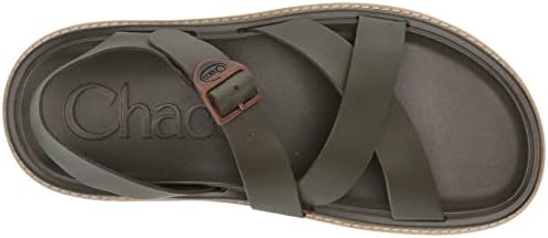 Chaco Women's Townes Sandal, Olive Night, 8 | Image 4