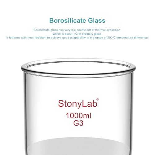 Entonnoir Buchner StonyLab pour filtration sous vide de laboratoire