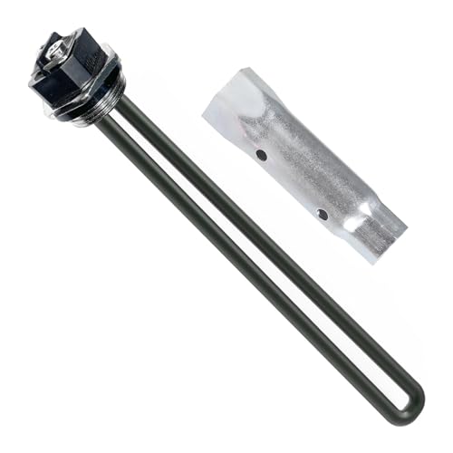 Lrichy 110V/120V RV Water Heater Screw-In Electric Heating Element 110V/1400W for Atwood/Dometic 92249, 120V/1440W Suburban 520789/520900, GC/GCH/SW Series with Dual-Use Quick-Release Hex Wrench