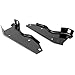 KUAFU Rear Bumper Brackets Compatible with 1964-1979 Ford F250 F350 Styleside 2wd/4wd Rear Bumper Support Steel Electrophoresis Black 4PCs